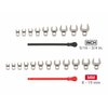 Tekton 3/8 in. Drive 21 pcs, Electroless nickel WCF94301